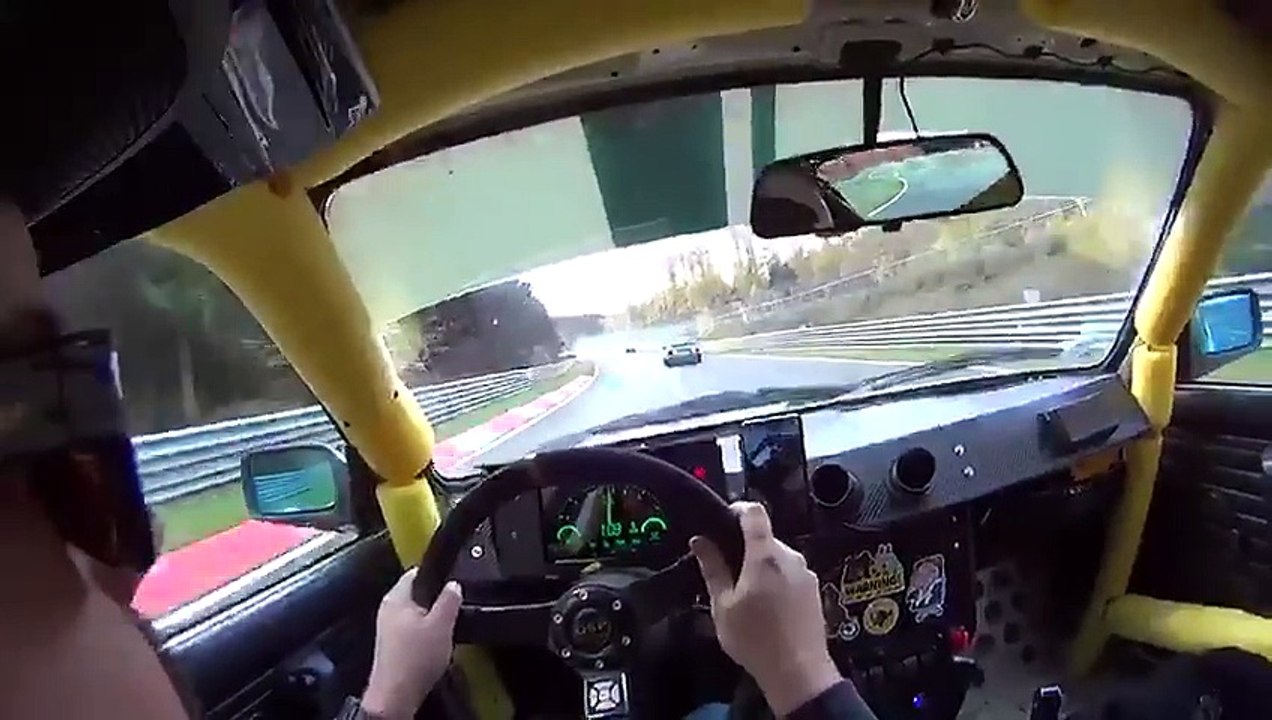 Gros carambolage sur le circuit du Nürburgring