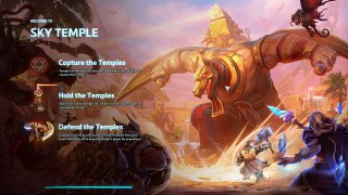 Heroes of the Storm Ranked Gameplay - Johanna Heavy Tank Disrupt Build - Sky Temple