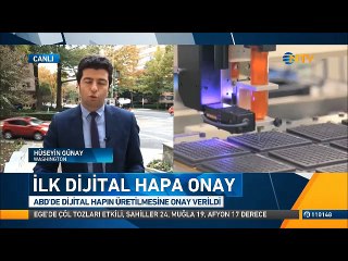 Dünyada ilk defa Dijital hapa onay verildi