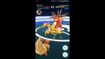Pokémon GO Gym Battles LEVEL 7 Gym Arcanine Poliwrath Muk Lapras & more!