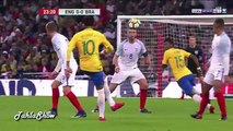 ملخص مباراة البرازيل وانجلترا 0-0 [مباارة ودية] تألق نيمار امام انجلترا 14-11--2017
