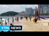 '반짝' 무더위 기승...바다로 산으로 피서객 몰려 / YTN (Yes! Top News)