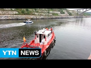 아라뱃길 훼손 시신..."목 맨 채 투신 추정" / YTN (Yes! Top News)
