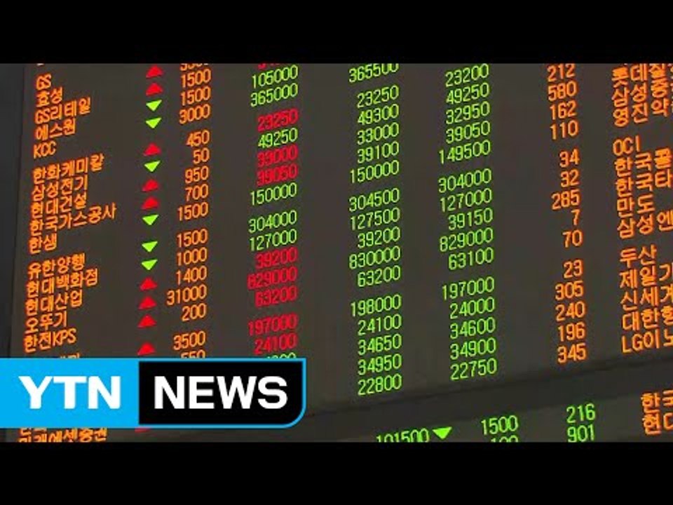 주가 상승세 지속...원·달러 환율 급락 / YTN (Yes! Top News)