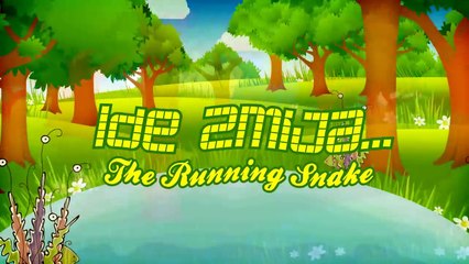 Ide Zmija (Running Snake) - Amazing Cartoon Music Video for Kids