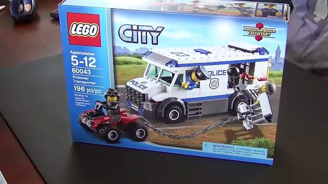 Reverse Build? - Lego City Prisoner Transporter Set #60043