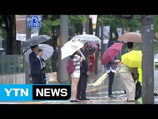 [날씨] 충청·강원 남부 호우경보...중부 300mm ↑호우 / YTN (Yes! Top News)