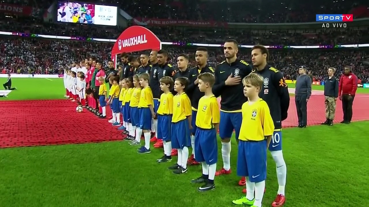 Neymar vs England (Friendly) HD 720p (14_11_2017)