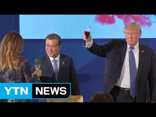 한미 정상 국빈만찬..."동맹 깊고 확고한 시기" / YTN