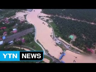 말레이 페낭 폭풍우...3명 사망·2천 명 대피 / YTN