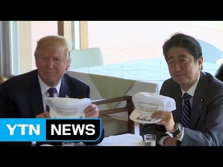 트럼프 "일본과 지금보다 가까웠던 적 없다"...아베 극진한 접대 / YTN