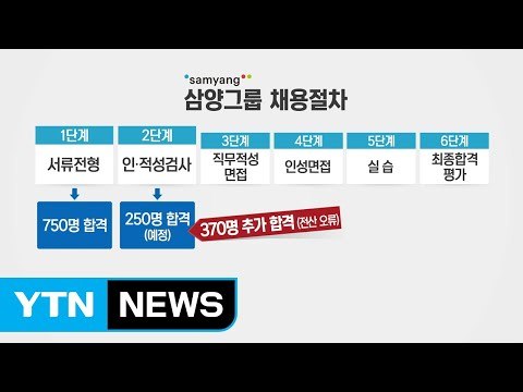 [취재N팩트] 사실은 불합격 삼양그룹 합격 무더기 취소 날벼락 / YTN