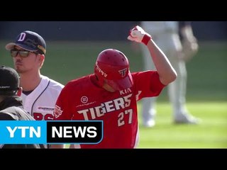 KIA, 9안타 집중...두산에 2연승 / YTN