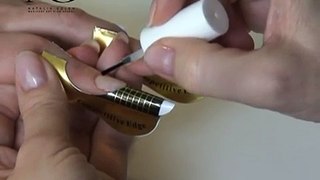 Салонный френч: техника выкладки (гель) - видео-урок Натальи Голох