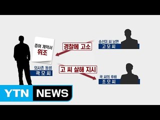 검찰 "송선미 남편, 외사촌이 청부 살인" / YTN