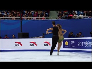 Gabriella Papadakis & Guillaume Cizeron (FRA). Danza Corta. Cup of China 2017