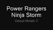 Power Rangers Ninja Storm - Wind, Thunder, and Samurai Rangers Morph