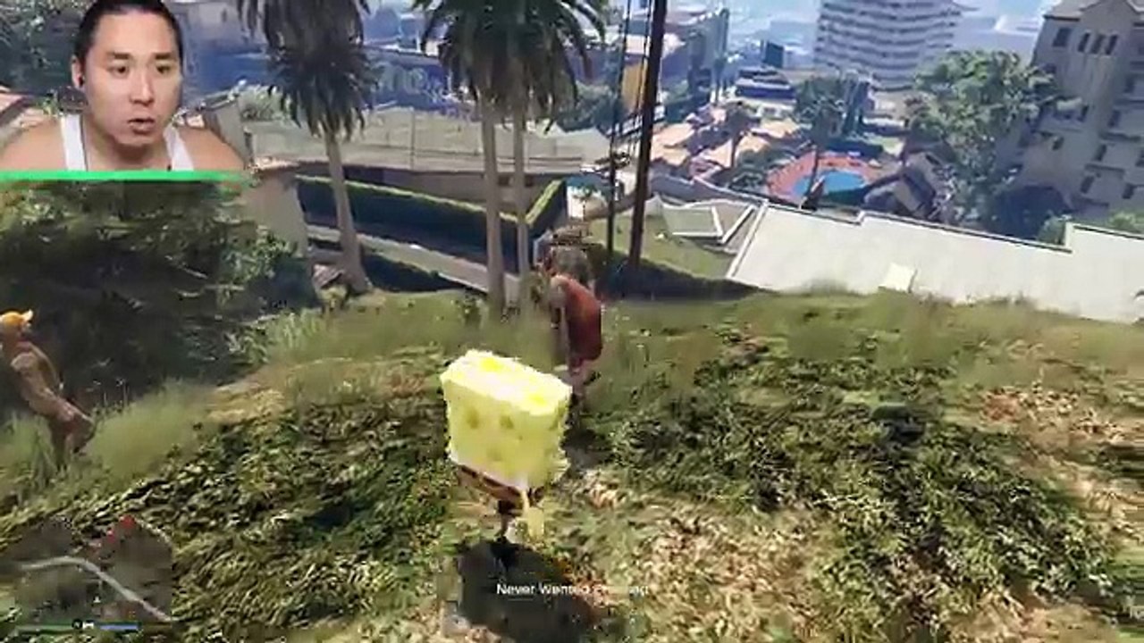 ULTIMATE SPONGEBOB MOD IN GTA 5! (GTA 5 Mods Funny Moments)