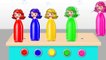 Colors Learn Colorful Sofia Bottles Finger Family Song