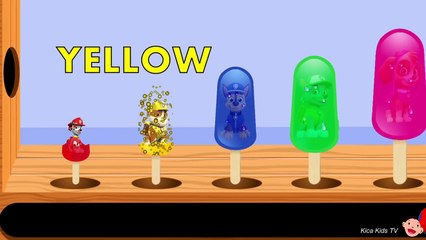 Bad Baby save Paw patrol in the Ice Cream - Learn Colors with HAMMER XYLOPHONE Soccer Balls for Kids