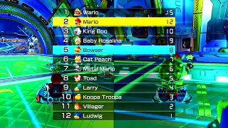 ABM: Mario Vs Bowser!! Mario Kart 8 Deluxe!! BATTLE & RACE MATCH!! HD