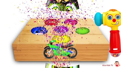 Learn Colors With Spiderman Paw Patrol Hulk Surprise Eggs - Colours for Kids, Children