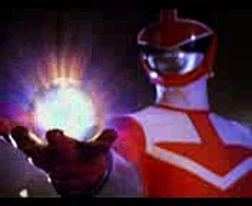 Power Rangers Time Force - Red Ranger Battlizer Morph and Fight (Beware the Knight Episode)