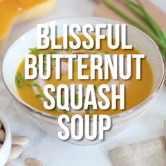 Slow Cooker Blissful Butternut Soup