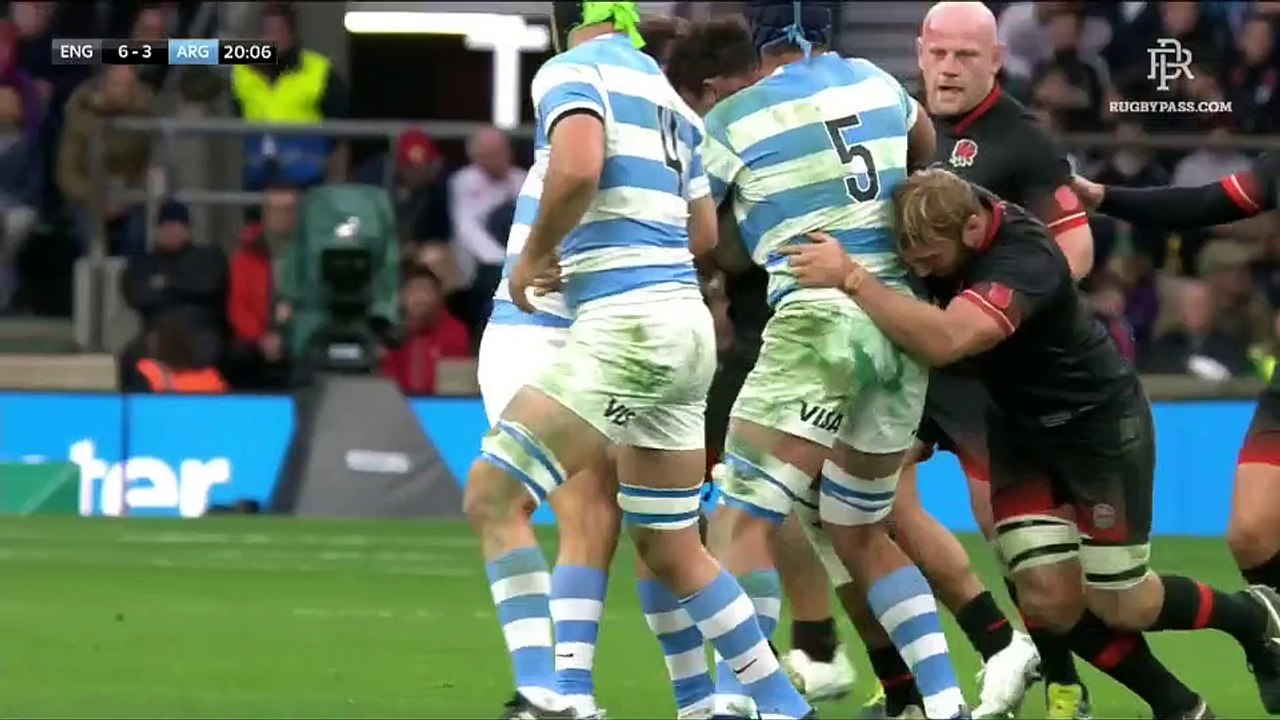 England v Argentina - 1st Half - Autumn Internationals 2017