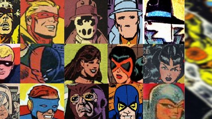 Ep. 25 + 26. Complete Breakdown of Alan Moore's 1986 Watchmen & Golden and Silver Age Precursors.