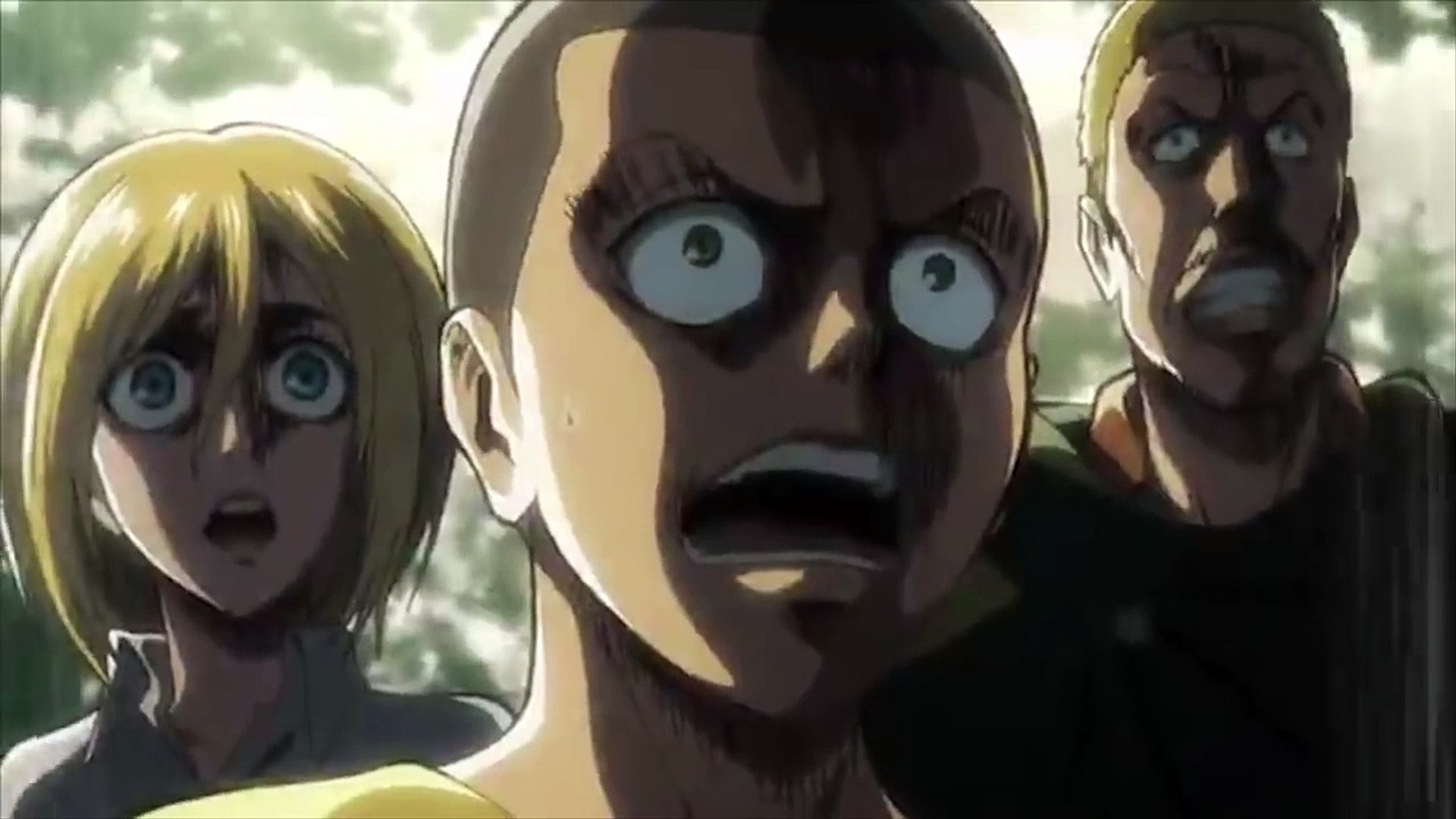 進撃の巨人 エレン Vs ライナー 鎧の巨人 Attack On Titan Shingeki No Kyojin 次回予告付き Video Dailymotion