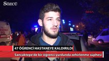 Öğrenci yurdunda zehirlenme şüphesi