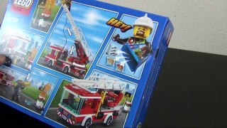Lets Build - Lego City Fire Ladder Truck Set #60107