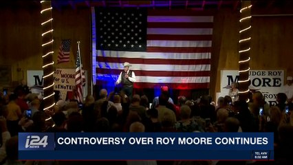 i24NEWS DESK | Controversy over Roy Moore continues | Tuesday, November 14th 2017