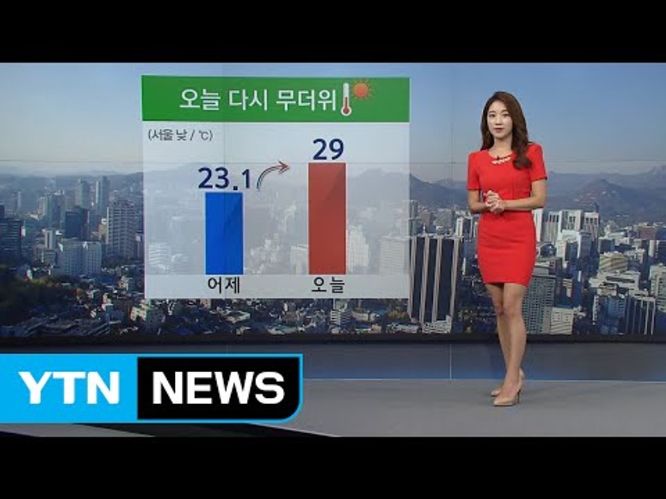 [날씨] 전국 다시 무더위...강원 남부 오후 소나기 / YTN (Yes! Top N...