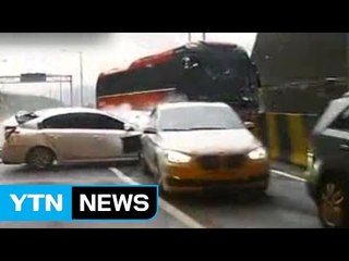 영동고속도로 사고 목격자 "술 안 마셨으면 존 거예요" / YTN (Yes! Top News)