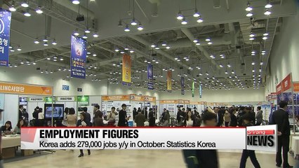 Employment figures for October released