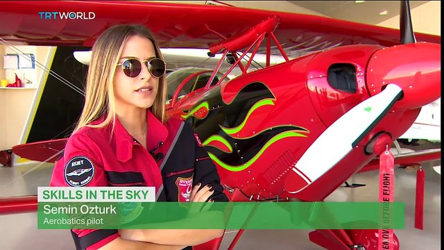 Meet the First Turkish Female Aerobatic Pilot: Semin ÖZTÜRK