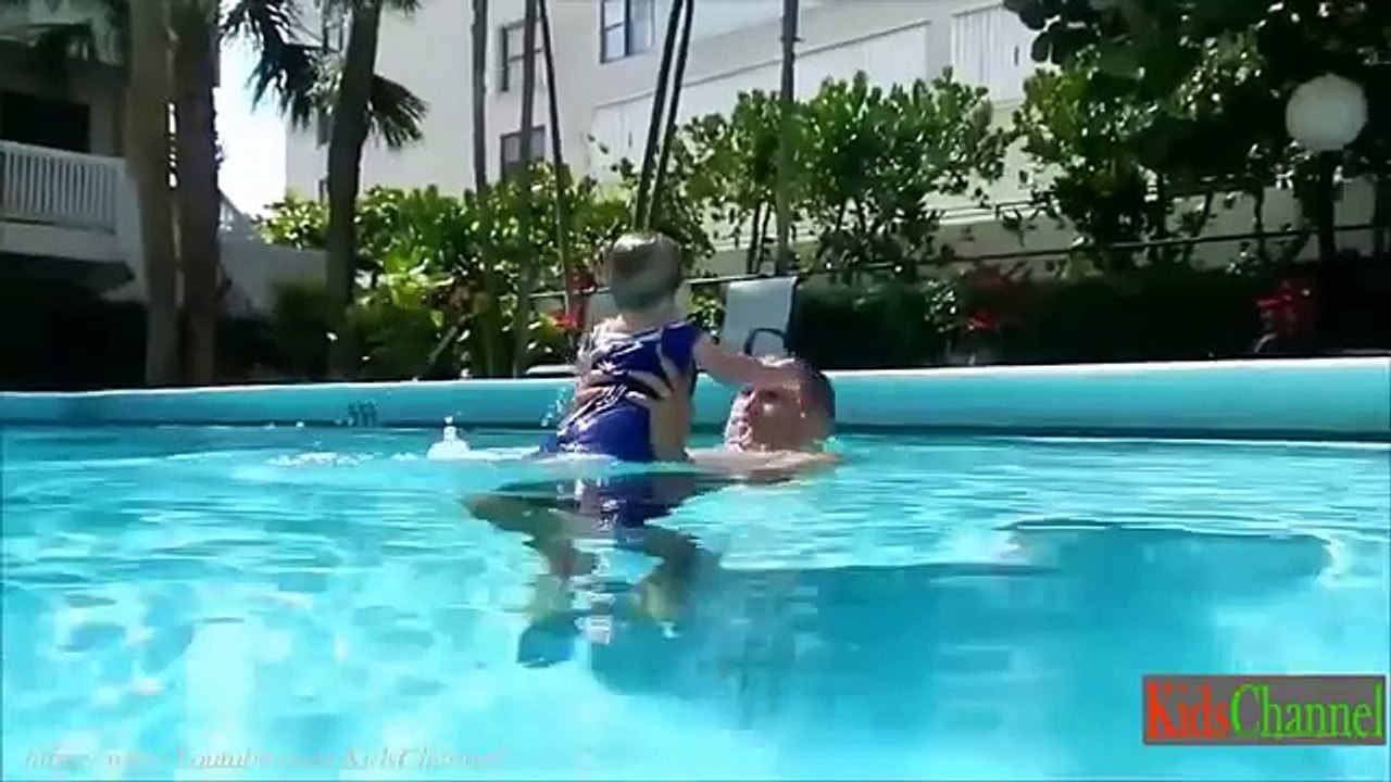 Funny Kids || So Cute Baby Swimming Videos
