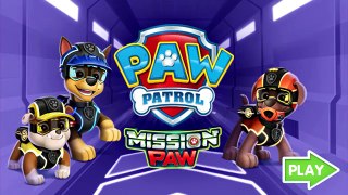 Paw Patrol: Mission Paw Full Game - Royal Crown Rescue - Nick Jr Game For Kids