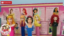 PEZ DISPENSERS Disney Princess Figures with Disney Frozen Elsa Anna Rapunzel Tiana Figures Toys and