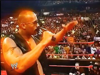 Goldberg VS The Rock BACKLASH 2003 HD