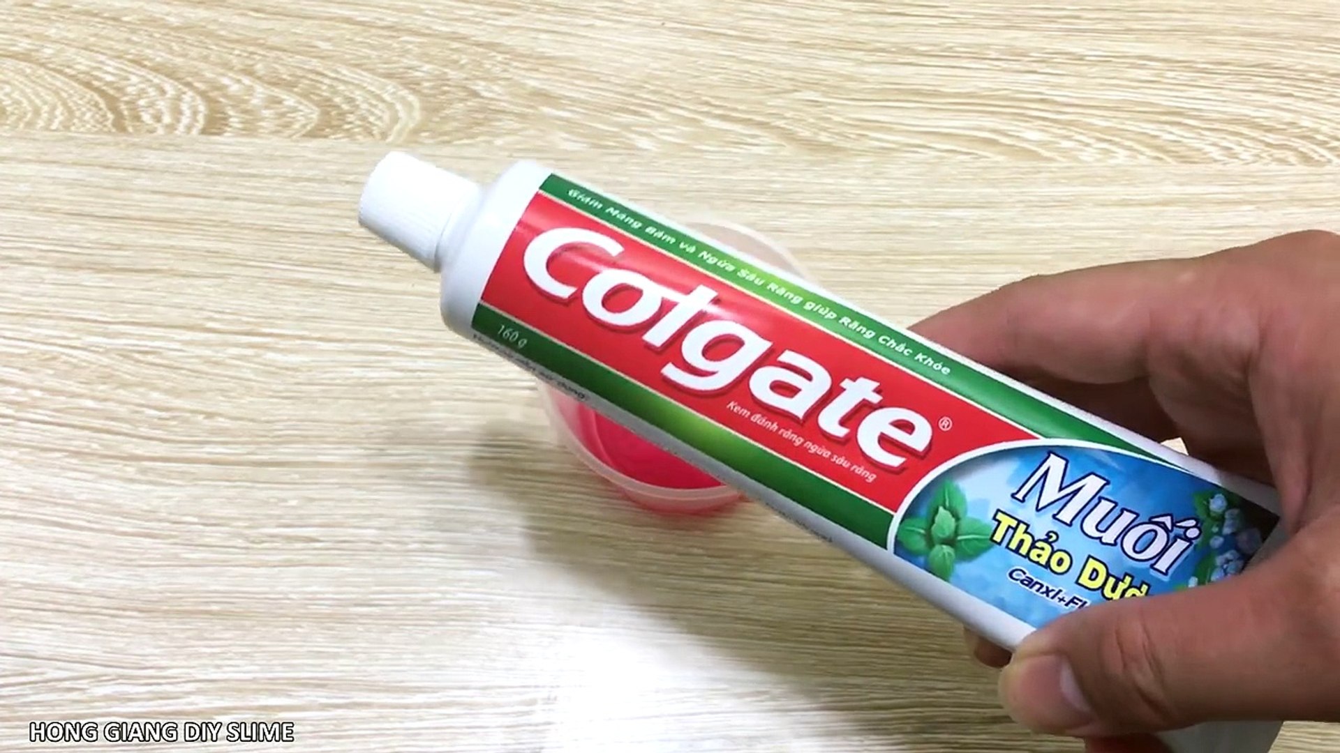 Hand Soap Colgate And Sugar Slime No Glue Slime With Hand
