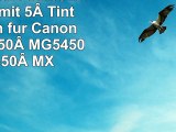 Canon PGI550 CLI551 Multipack mit 5 Tintenpatronen für Canon Pixma