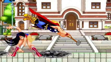 JUSTICE LEAGUE vs AVENGERS! TOTAL WAR! (DC vs Marvel) Cartoon Fight Club Episode 130