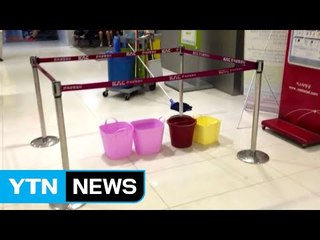 [속보] 새벽 장대비에 물에 잠긴 김포공항..."안전사고 우려" / YTN (Yes! Top News)