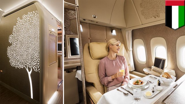 Emirates unveils ultra high class cabins for new 777s - TomoNews