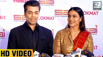 Karan Johar And Kajol Clashed At Maharashtra's Most Stylish Award 2017