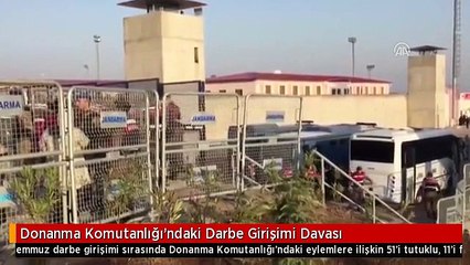 Donanma Komutanlığı'ndaki Darbe Girişimi Davası