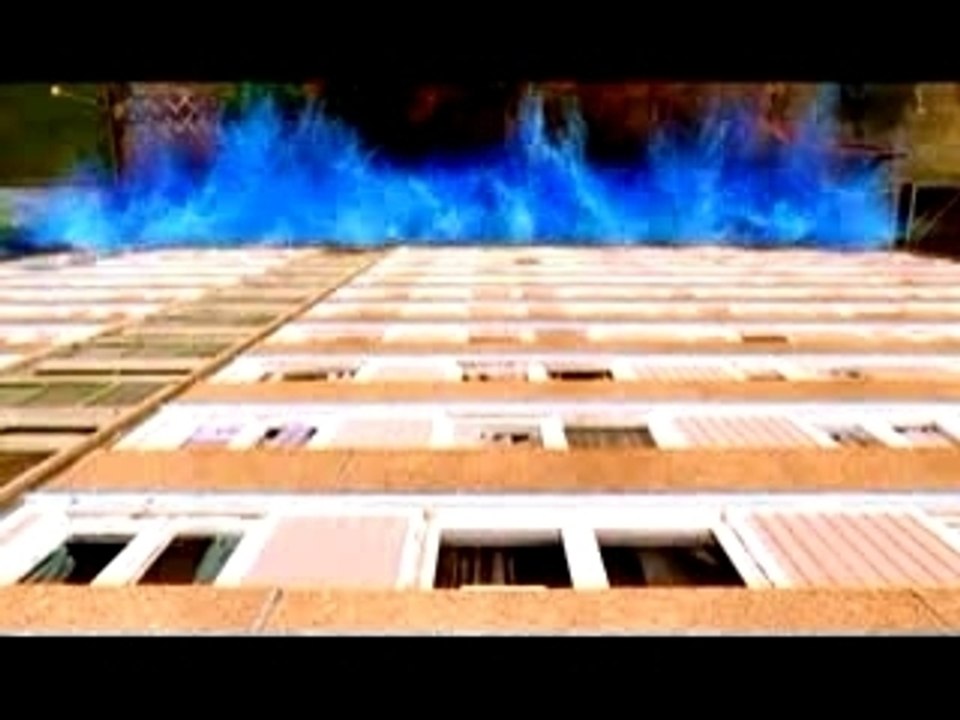 Pub Sony Bravia - Explosions de peinture